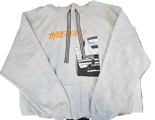 Men's Threaded Car Hoodie - Striped Threads