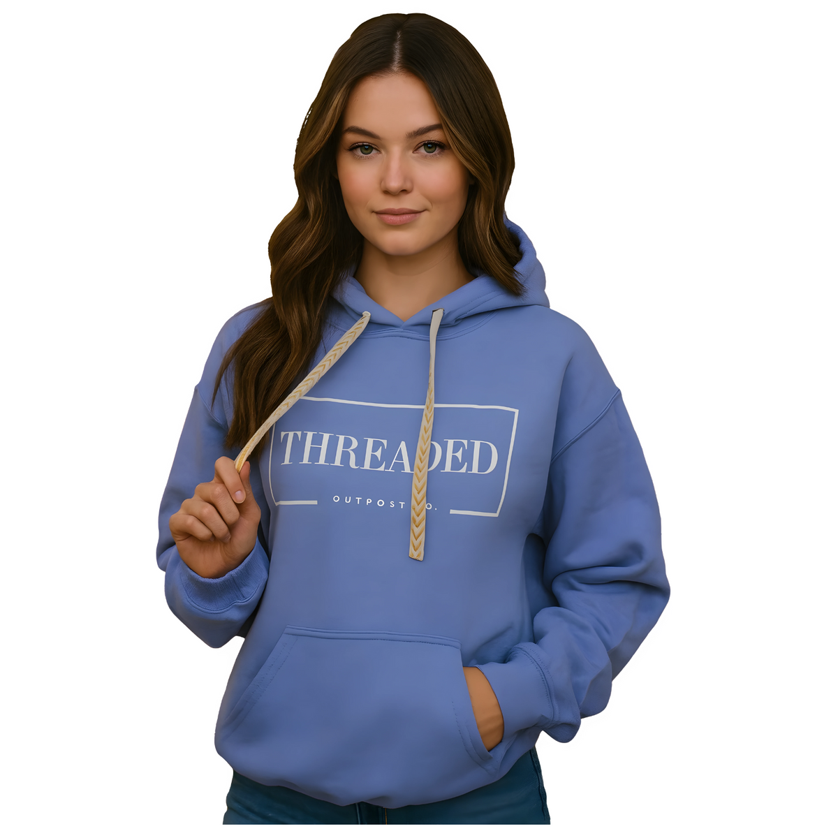 All in Bloom hoodie - Gold Threads